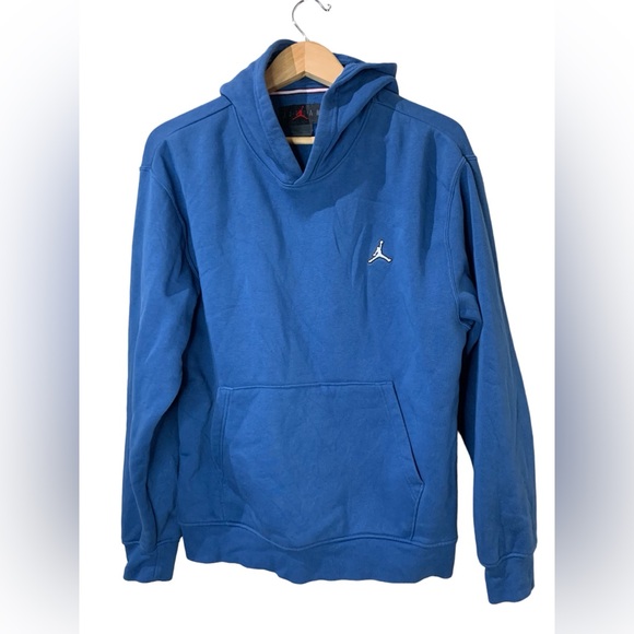 MENS JORDAN ESSENTIALS FLEECE PULLOVER HOODIE - Picture 1 of 9